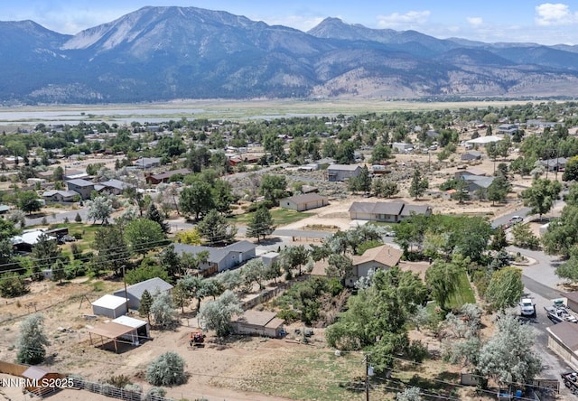2450 Chukar Dr, Washoe Valley, NV 89704 - drone / aerial view of mountains