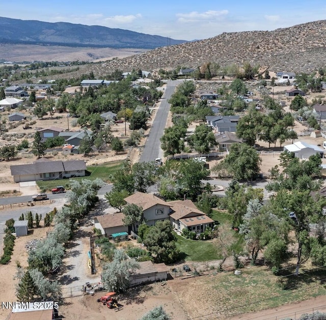 2450 Chukar Dr, Washoe Valley, NV 89704 - bird's eye view of a mountain backdrop