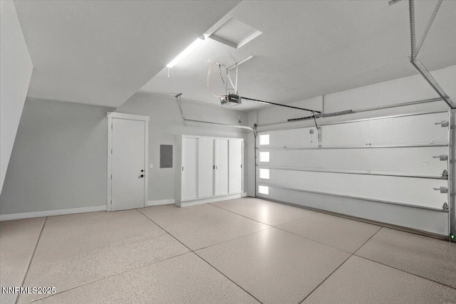 5517 Western Rider Trl, Reno, NV 89511 - garage with a garage door opener and electric panel