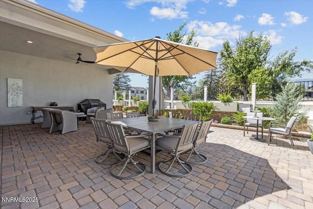 5517 Western Rider Trl, Reno, NV 89511 - view of patio / terrace featuring outdoor dining area and a grill