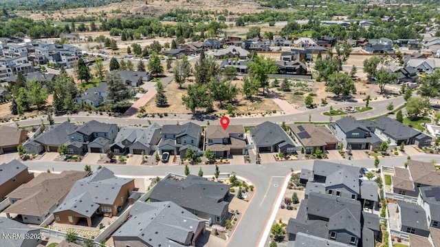 5517 Western Rider Trl, Reno, NV 89511 - aerial overview of property's location with nearby suburban area