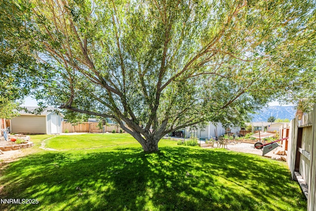 653 Carmel Way, Gardnerville, NV 89460 - fenced backyard featuring a shed