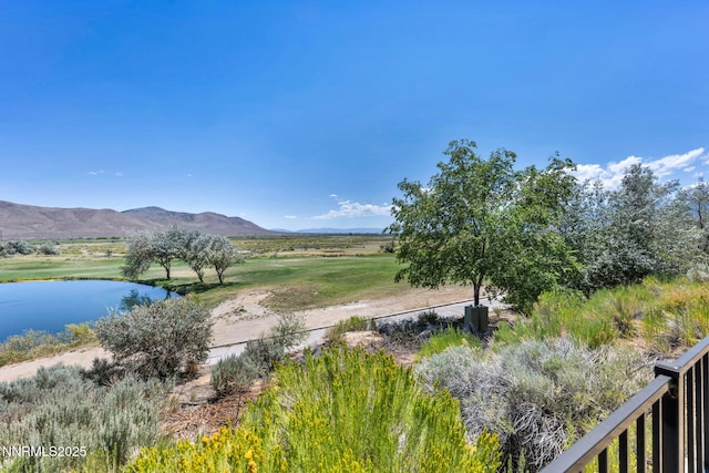 3579 Long Dr, Minden, NV 89423 - view of mountain background with a nearby body of water