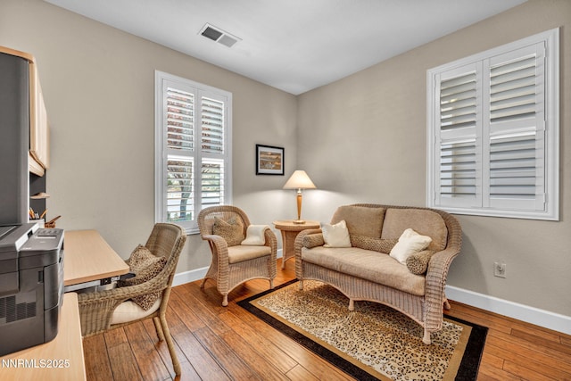 3579 Long Dr, Minden, NV 89423 - office space with baseboards and wood-type flooring