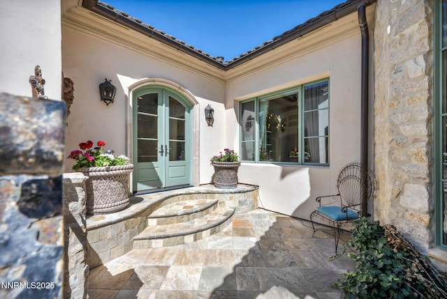 3820 Frost Ln, Reno, NV 89511 - view of patio / terrace featuring french doors