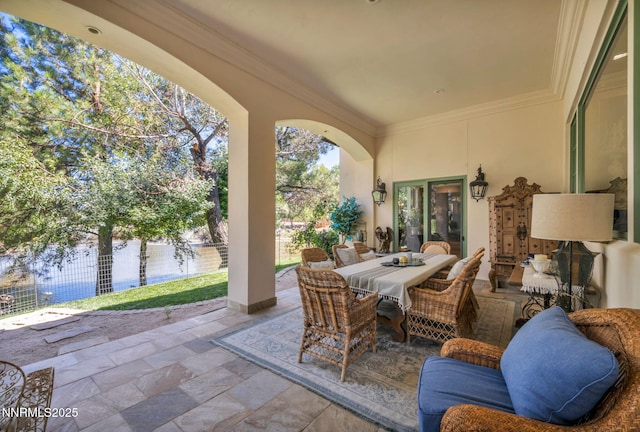 3820 Frost Ln, Reno, NV 89511 - view of patio with outdoor dining area