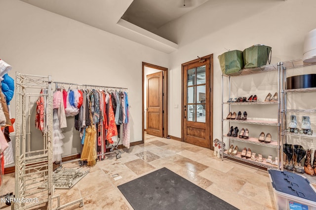 3820 Frost Ln, Reno, NV 89511 - interior space with baseboards and stone finish floors
