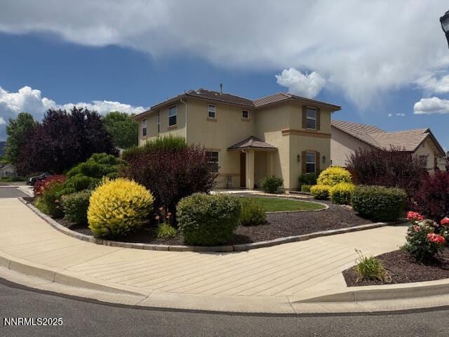 1108 Tuscan Ct, Minden, NV 89423 - mediterranean / spanish-style house featuring stucco siding