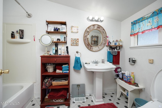 4525 Schurz Hwy, Fallon, NV 89406 - full bathroom featuring tile patterned flooring and shower / tub combination