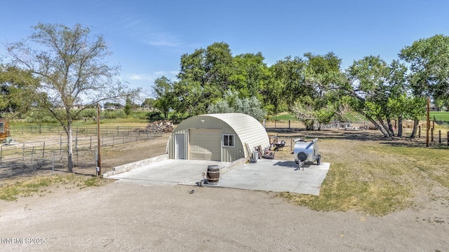 4525 Schurz Hwy, Fallon, NV 89406 - view of outbuilding featuring concrete driveway