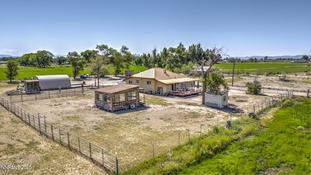 4525 Schurz Hwy, Fallon, NV 89406 - overview of rural landscape