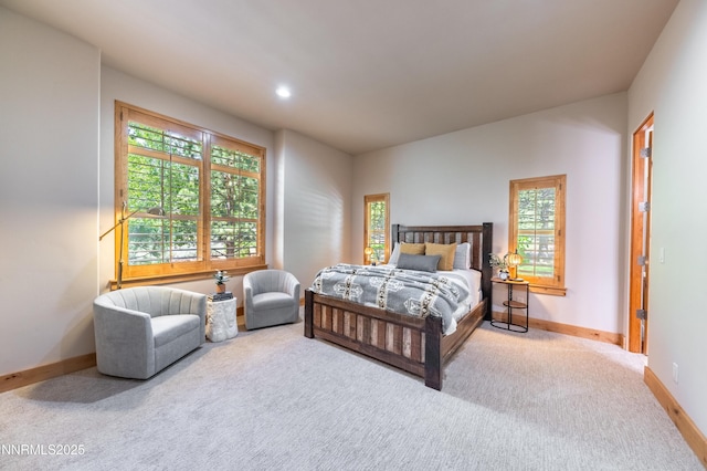 48 Rose Creek Ln, Reno, NV 89511 - bedroom featuring carpet floors, multiple windows, and recessed lighting