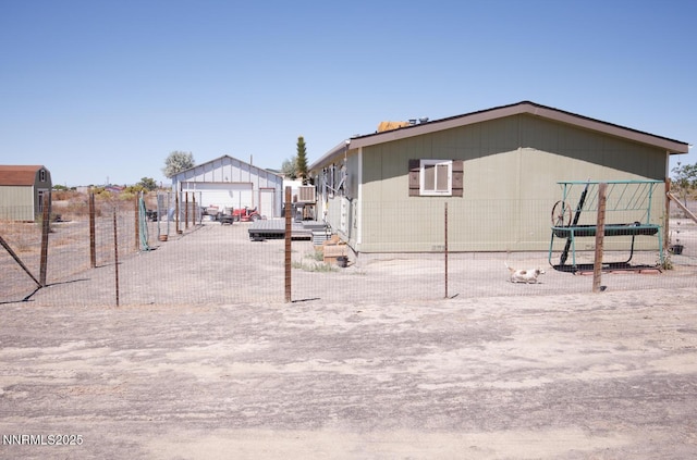 6297 Cox Rd, Fallon, NV 89406 - view of side of property with an outbuilding