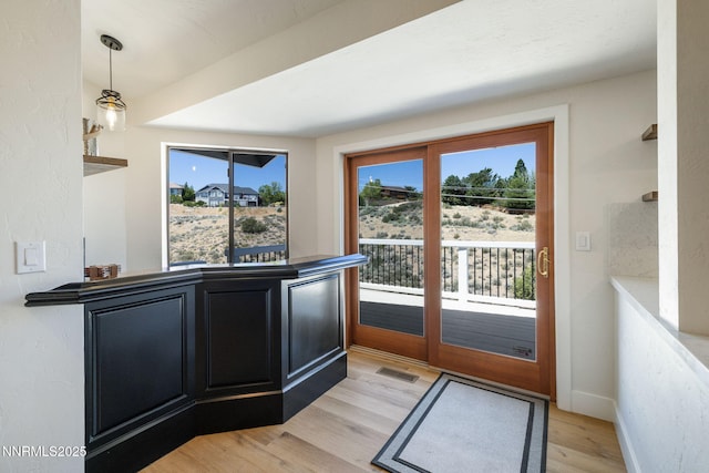 3575 Cashill Blvd, Reno, NV 89509 - entryway featuring light wood-type flooring and baseboards