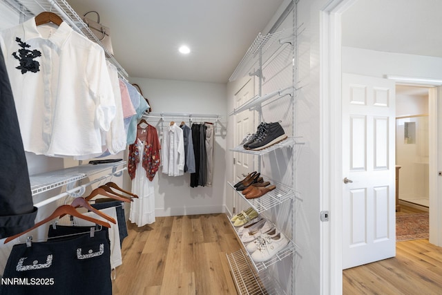 3575 Cashill Blvd, Reno, NV 89509 - walk in closet with light wood finished floors