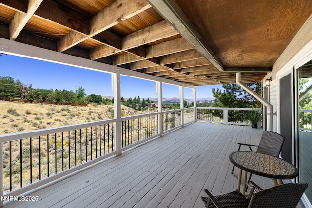 3575 Cashill Blvd, Reno, NV 89509 - view of wooden terrace