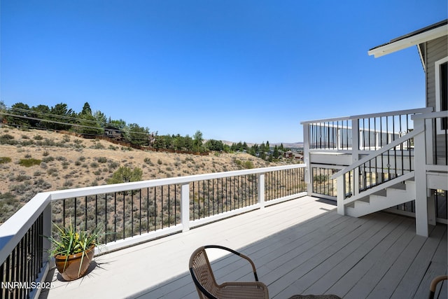 3575 Cashill Blvd, Reno, NV 89509 - view of wooden terrace