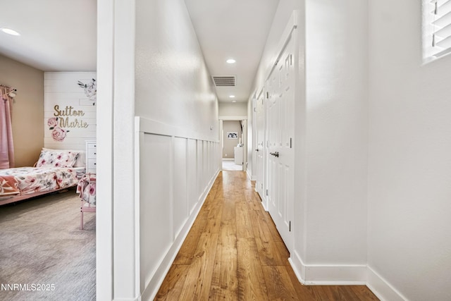 3287 Hackamore Way, Winnemucca, NV 89445 - hallway featuring wood finished floors and recessed lighting