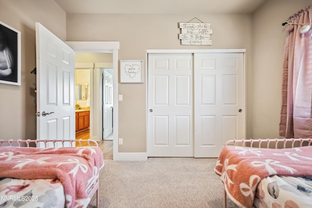 3287 Hackamore Way, Winnemucca, NV 89445 - bedroom with light carpet and a closet