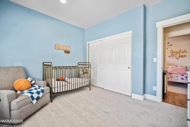 3287 Hackamore Way, Winnemucca, NV 89445 - carpeted bedroom featuring a closet and a nursery area