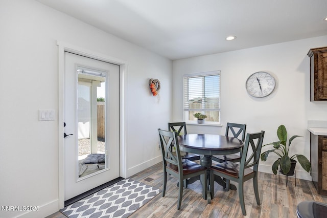 776 Kinsli St, Fallon, NV 89406 - dining room with wood finished floors and recessed lighting