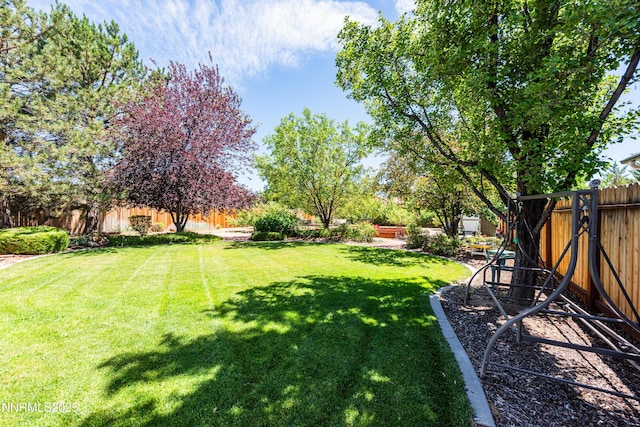 1419 Purple Sage Dr, Gardnerville, NV 89460 - view of fenced backyard