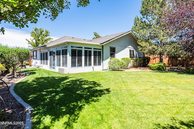 1419 Purple Sage Dr, Gardnerville, NV 89460 - back of property featuring a sunroom