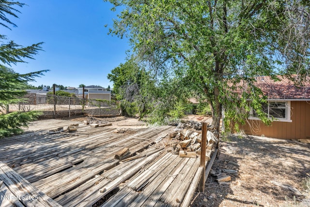 1425 Julie Ct, Reno, NV 89509 - view of wooden deck