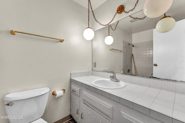 1425 Julie Ct, Reno, NV 89509 - full bathroom with vanity and a tile shower