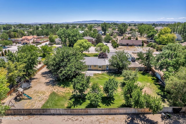 4210 Magnolia Rd, Fallon, NV 89406 - drone / aerial view of a mountain backdrop