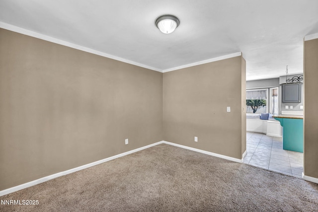 4210 Magnolia Rd, Fallon, NV 89406 - empty room with carpet floors and crown molding