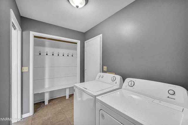 4210 Magnolia Rd, Fallon, NV 89406 - laundry room featuring independent washer and dryer and light tile patterned floors