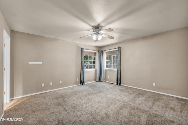 4210 Magnolia Rd, Fallon, NV 89406 - carpeted spare room featuring a ceiling fan and baseboards