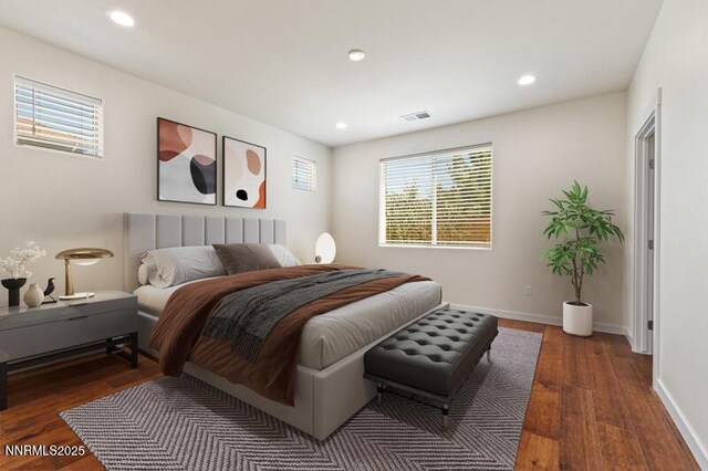 1460 Waterloo Dr, Reno, NV 89509 - bedroom featuring recessed lighting and wood finished floors