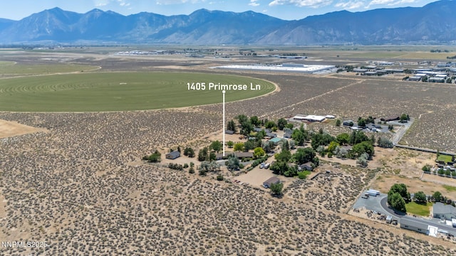 1405 Primrose Ln, Minden, NV 89423 - bird's eye view of a mountainous background