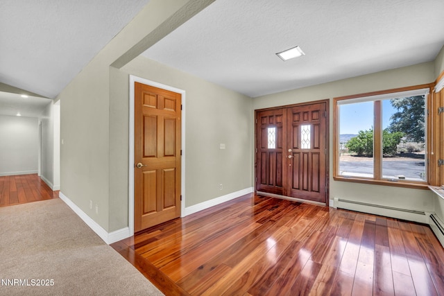 1405 Primrose Ln, Minden, NV 89423 - foyer with wood-type flooring and baseboards