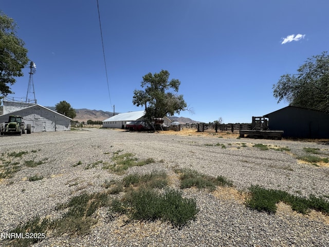 7650 Grass Valley Rd, Winnemucca, NV 89445 - view of yard featuring a mountain view