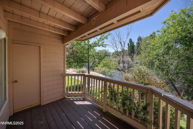 2875 Idlewild Dr Apt 5, Reno, NV 89509 - wooden terrace featuring a water view