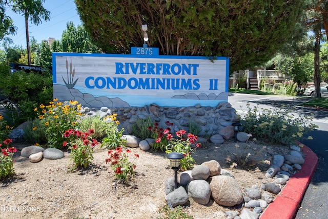 2875 Idlewild Dr Apt 5, Reno, NV 89509 - view of community sign