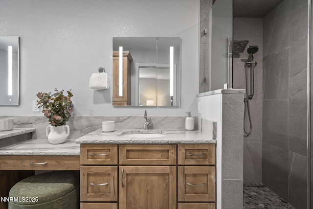 1705 Blue Spruce Rd, Reno, NV 89511 - full bath featuring a tile shower and vanity