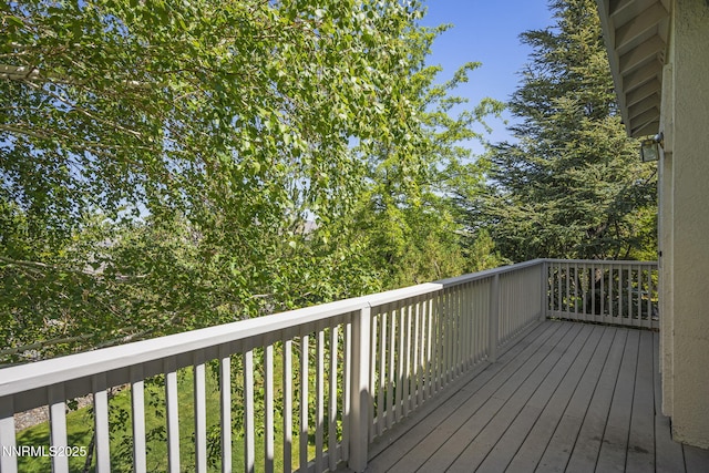 4811 Elkcreek Trl, Reno, NV 89519 - view of wooden deck