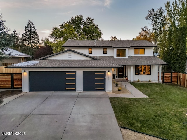 3390 Thornhill Dr, Reno, NV 89509 - view of front of home featuring driveway, board and batten siding, an attached garage, and roof with shingles