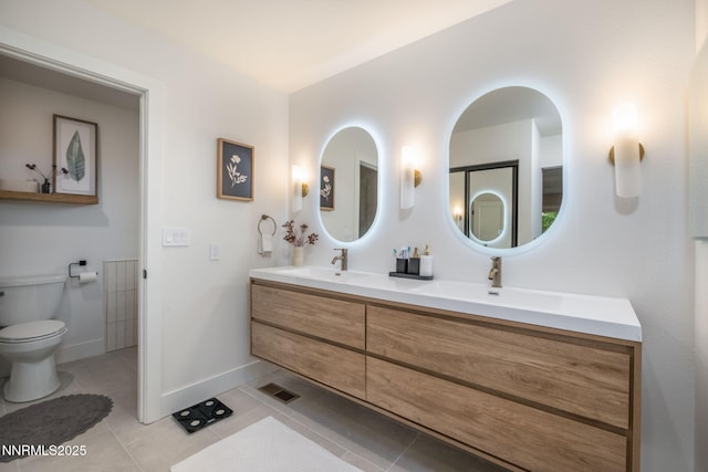 3390 Thornhill Dr, Reno, NV 89509 - bathroom featuring double vanity and tile patterned flooring