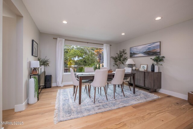 3390 Thornhill Dr, Reno, NV 89509 - dining space featuring wood finished floors and recessed lighting