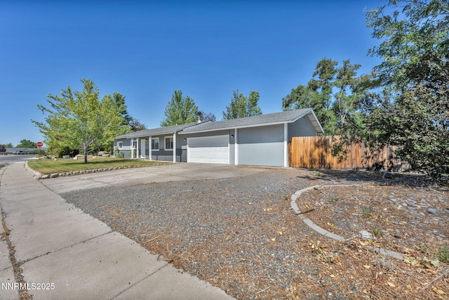 1419 Leonard Rd, Gardnerville, NV 89460 - single story home featuring an attached garage and concrete driveway