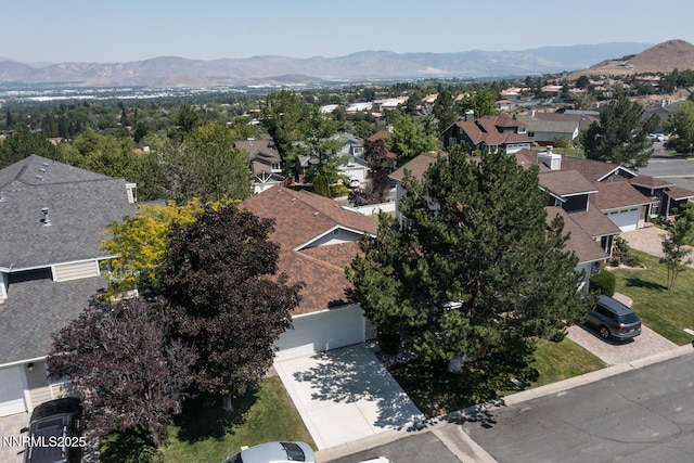 2240 Silver Ridge Dr, Reno, NV 89509 - aerial view of residential area with a mountainous background