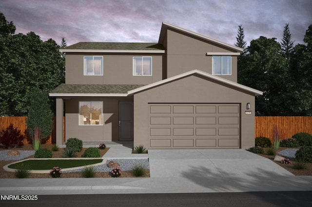 690 Kess Way Lot 79, Reno, NV 89506 - view of front of home with concrete driveway and stucco siding