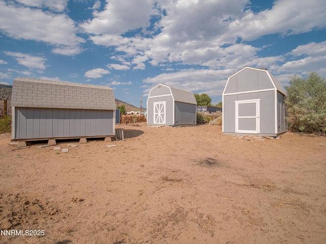 2843 Wade St, Minden, NV 89423 - view of yard with a storage unit