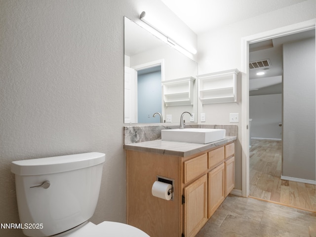 2843 Wade St, Minden, NV 89423 - half bath featuring vanity and toilet