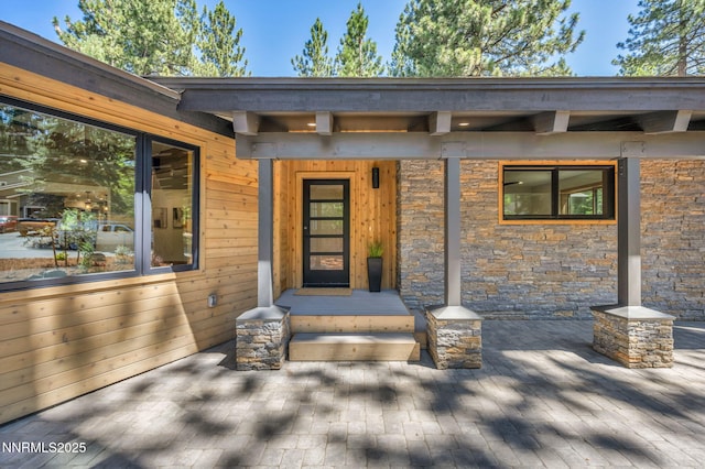116 Cypress Way, Stateline, NV 89449 - view of exterior entry featuring stone siding